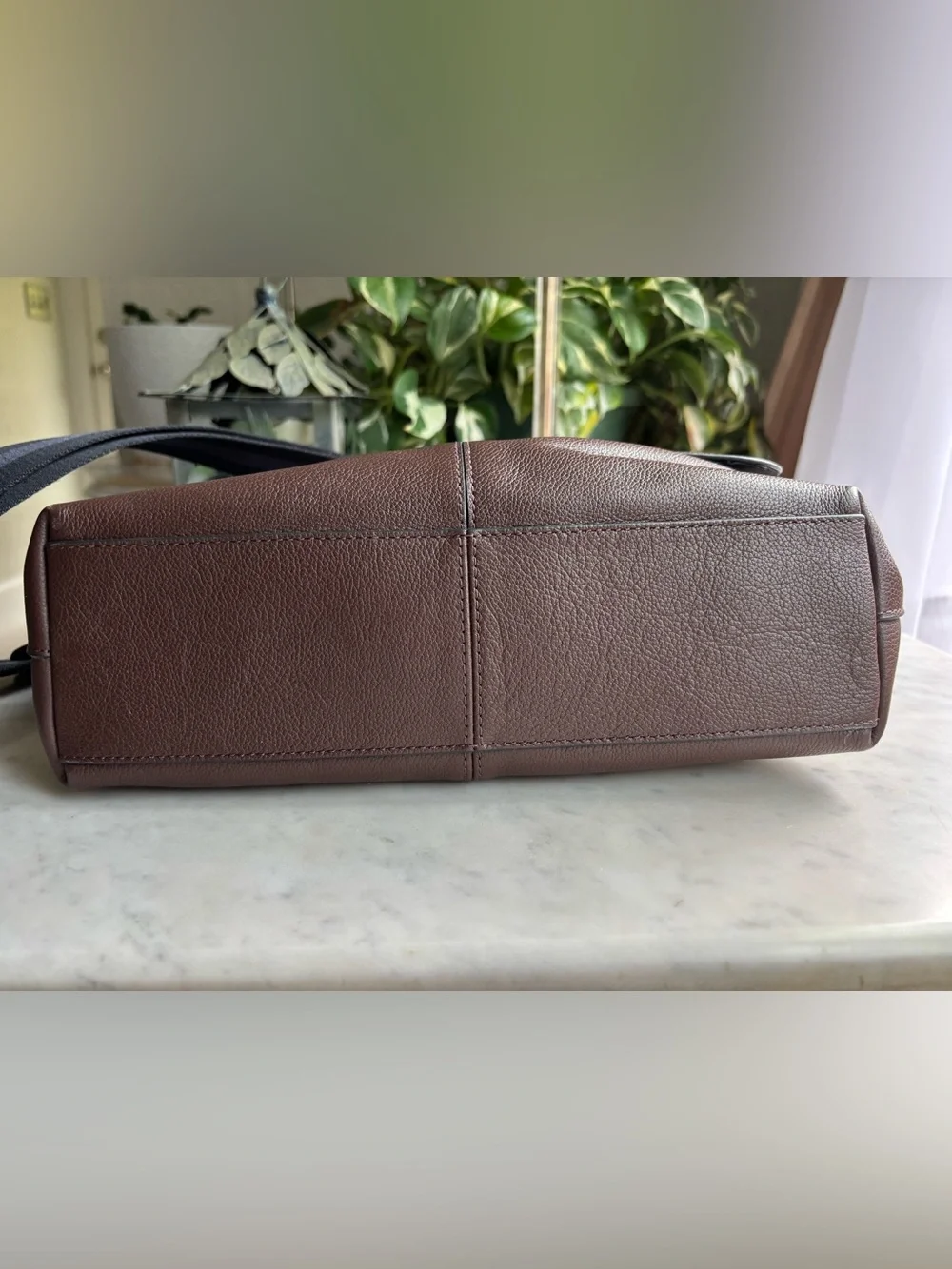 NWT Unisex Coach Charles Messenger Bag in Mahogeny